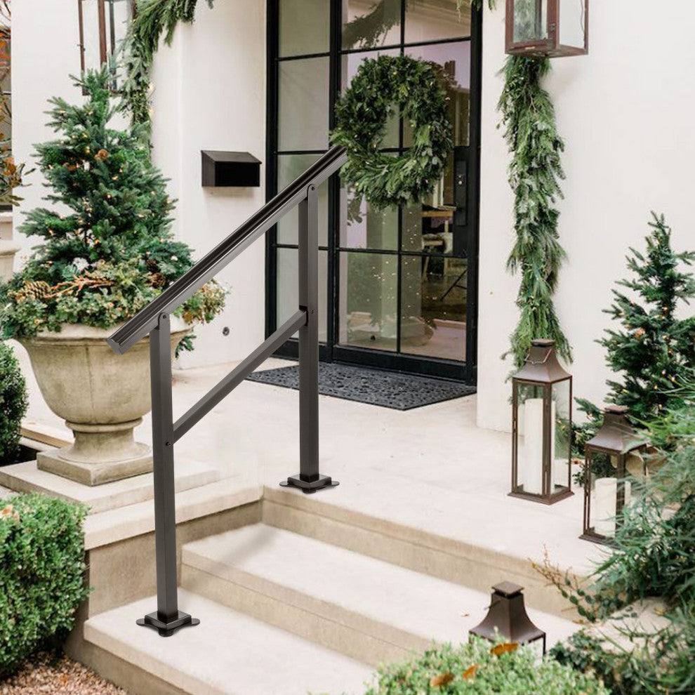 Outdoor Handrails Aluminum Stair Railing Staircase Handrail, 3ft