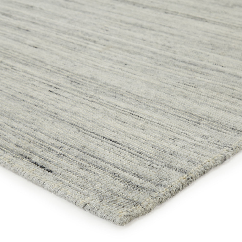 Jaipur Living Danan Handmade Indoor/ Outdoor Solid Gray Rug, 3'x10'