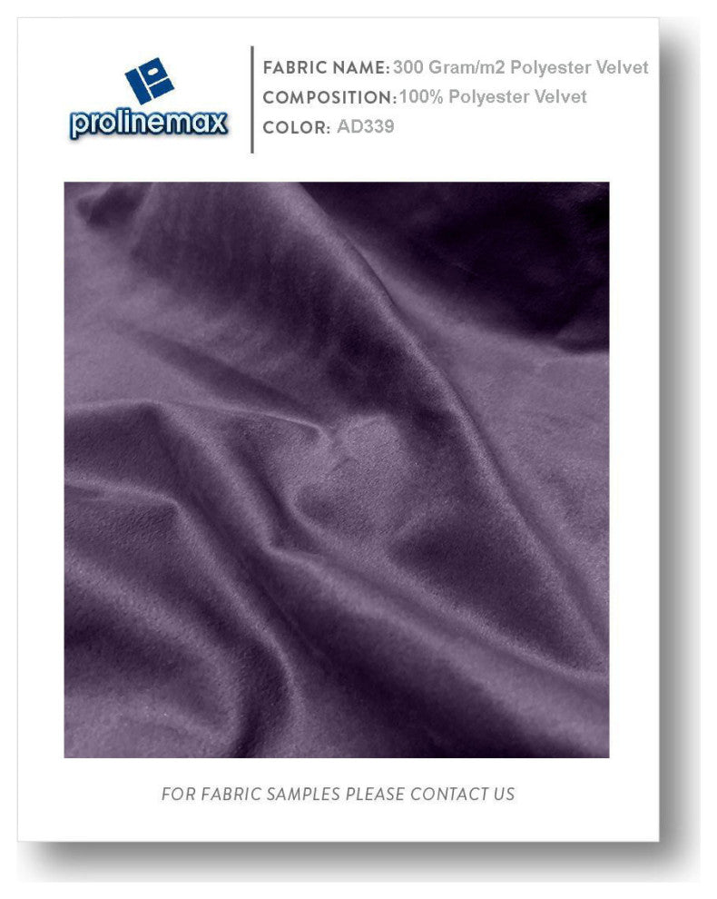 STYLE V1 Full Velvet Pipe Trim Indoor Daybed Bolster Pillow |COVER ONLY| AD339