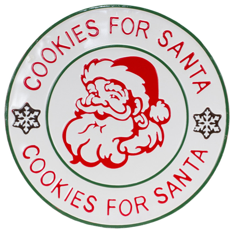 Cookies for Santa Sign 18.25"D