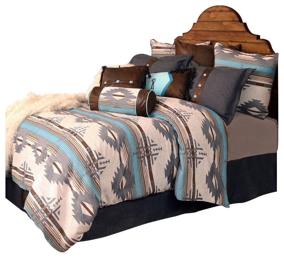 Badlands Southwest Striped Bedding Set, Queen