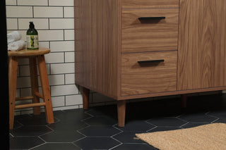 Bailey 22" Modern Walnut Brown-Light Bathroom Vanity