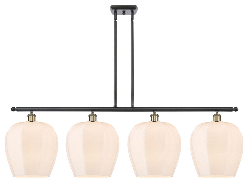 Innovations 516-4I-BAB-G461-12-LED 4 Light Island Light, Black Antique Brass