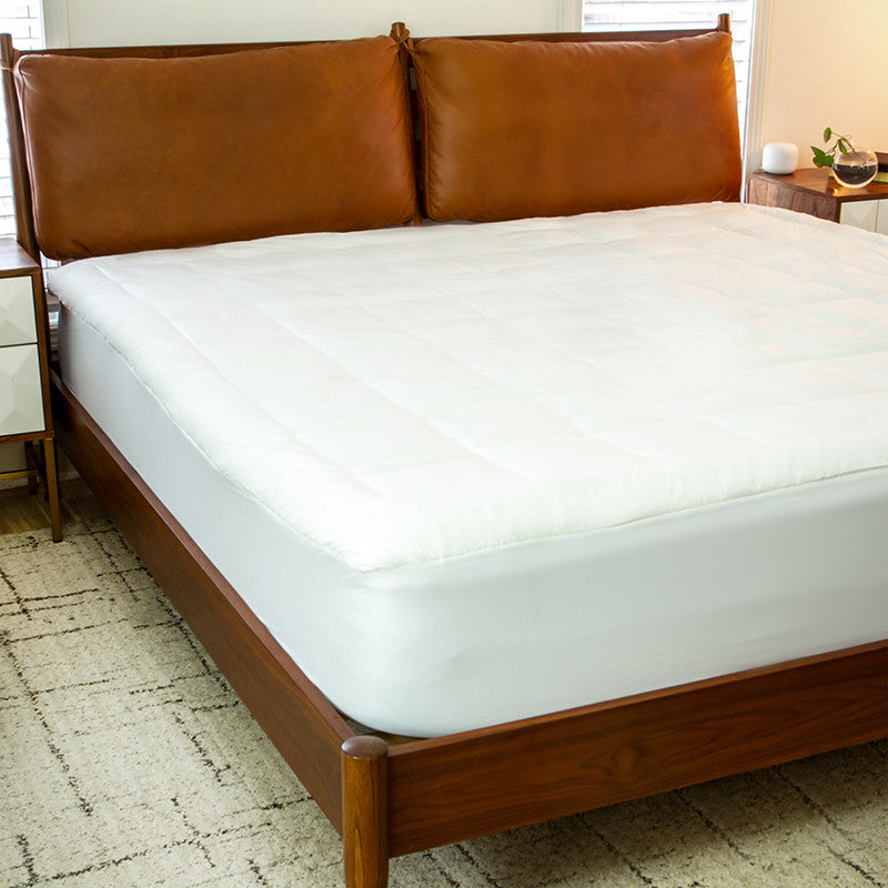 Mattress Pad - White - Queen
