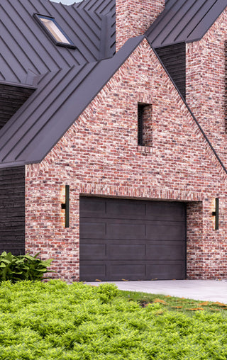 Zlite 576M-2-BK-LED 2-Light Outdoor Wall Sconce, Sandblast