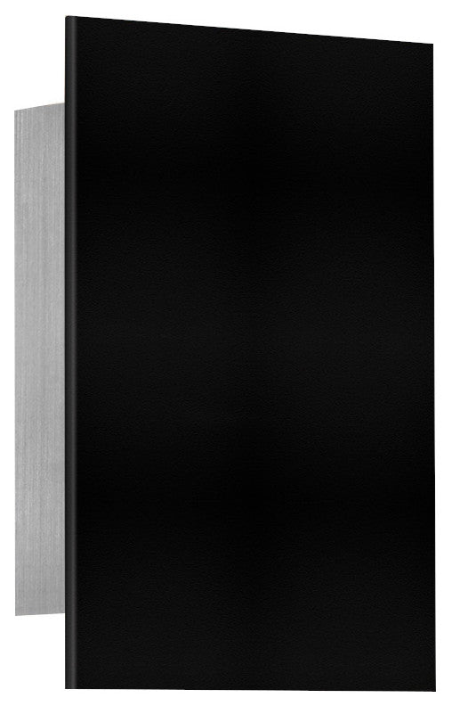 Tersus Outdoor LED Sconce, Uplight/Downlight, Textured Black, Cool White