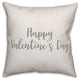 Hashtag Love 16x16 Throw Pillow
