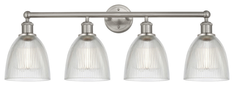Innovations 616-4W-SN-G382 4 Light Bath Vanity Light, Brushed Satin Nickel