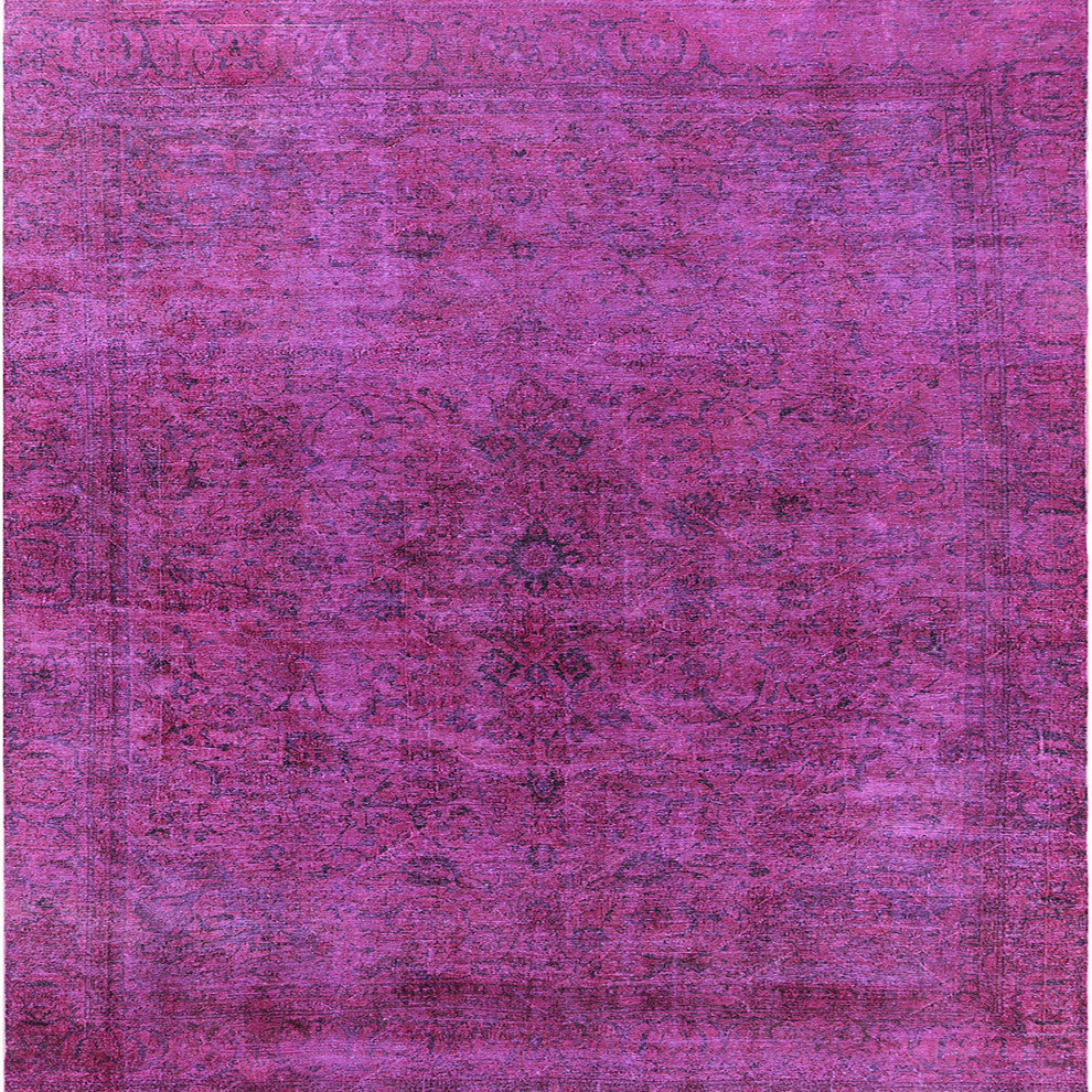 Ahgly Company Indoor Square Mid-Century Modern Area Rugs, 3' Square