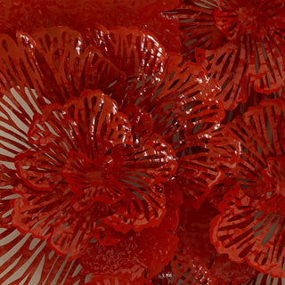 Flower Wall Art, Coral, Small