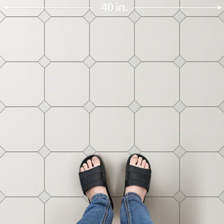 Vaudeville Octagon Nacar, Taco Nacar Porcelain Floor/Wall Tile
