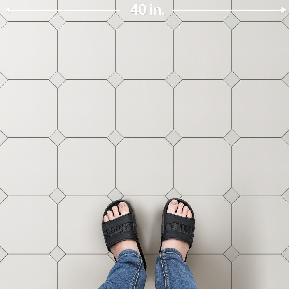 Vaudeville Octagon Nacar, Taco Nacar Porcelain Floor/Wall Tile