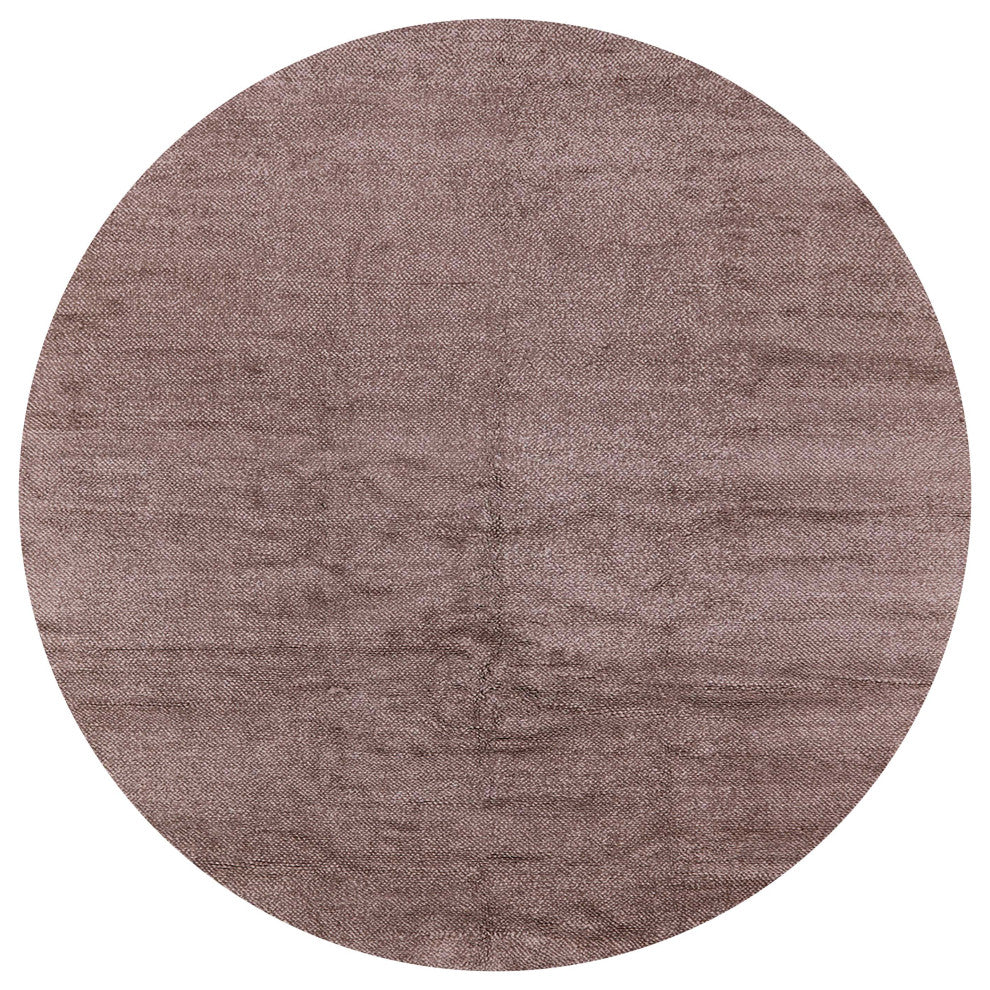 Ahgly Company Indoor Round Mid-Century Modern Area Rugs, 8' Round