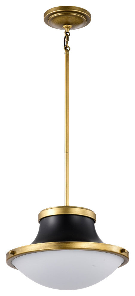 Lafayette 1 Light Pendant, 14"