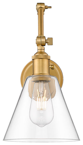 Z-Lite 348S Gayson 8" Tall Wall Sconce - Matte Black