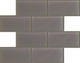 3"x6" Crystal Glass Tile, Set of 32 (4 sq ft), Gravel
