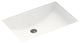 Swan 22x16x6 Solid Surface Undermount Bathroom Sink, White