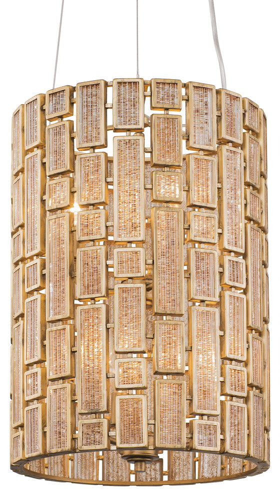 Varaluz-255F06HG-Six Light Foyer Pendant Havana Gold
