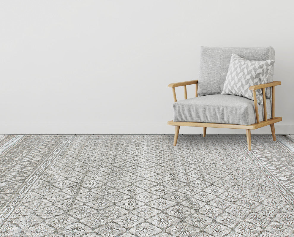 Amer Rugs Winslow WNS-3 Sand Beige Hand-knotted - 6'x9' Rectangle Area Rug