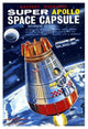 "Battery Operated Super Apollo Space Capsule" Print by Retrorocket, 26"x38"