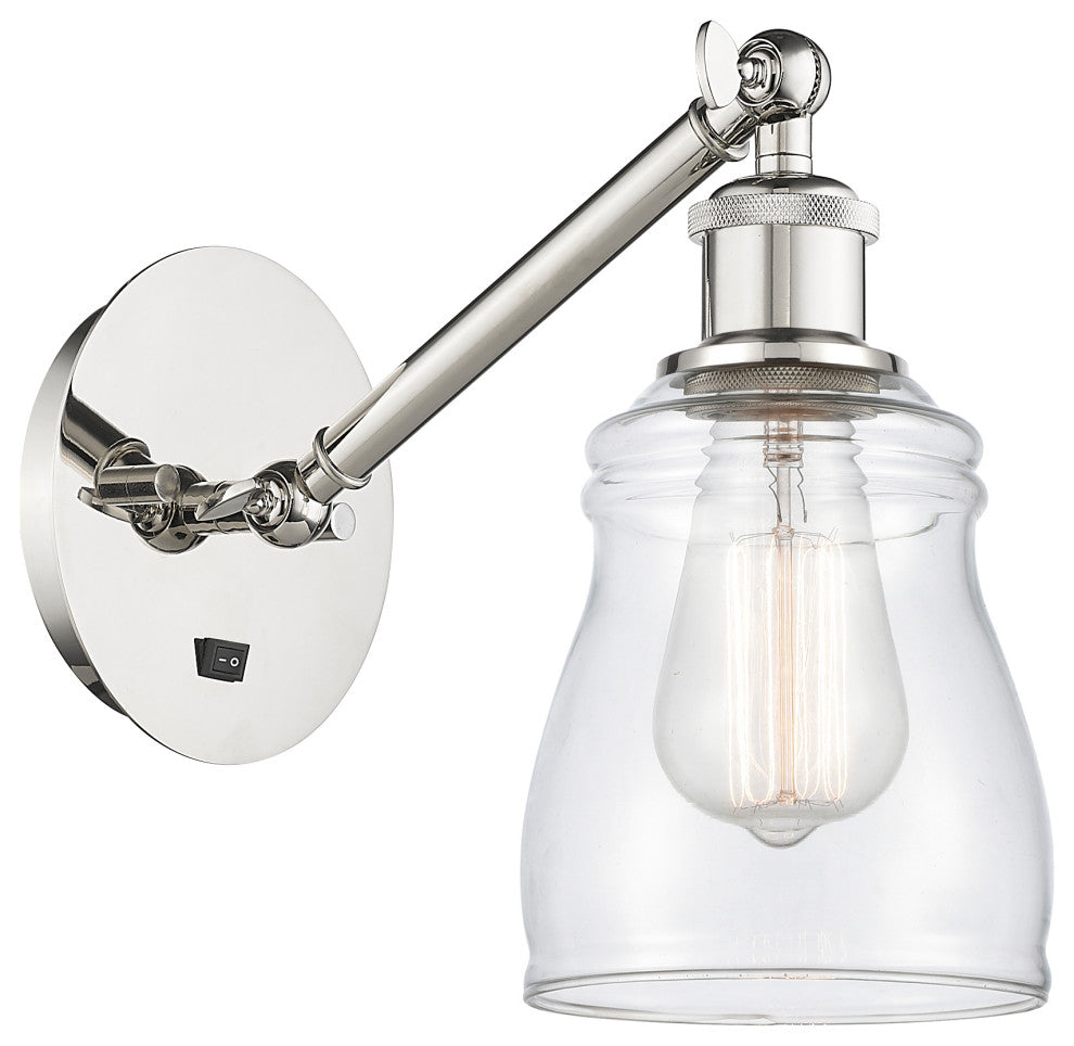 Innovations 317-1W-PN-G392 1-Light Sconce, Polished Nickel