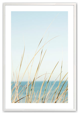 Opaque White 16" x 20" Peacefully Swaying  Framed Print