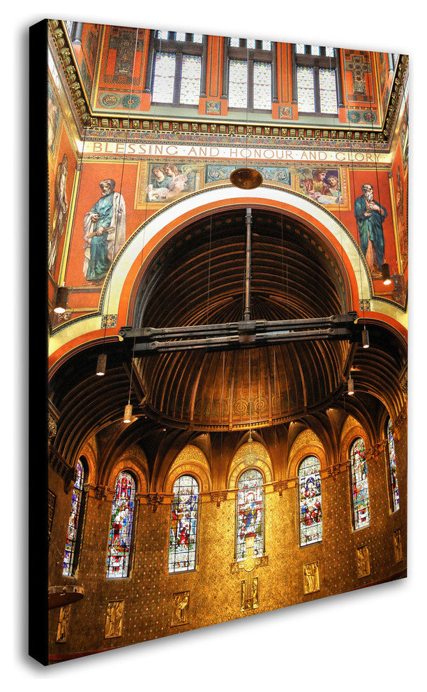 'Trinity Church' Canvas Art by CATeyes