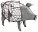 Uniquely Functional Metal Pig Basket