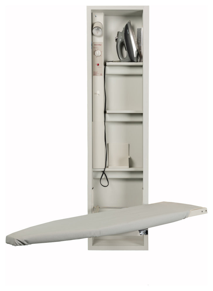 Premium Swivel Electric Ironing Center, No Door