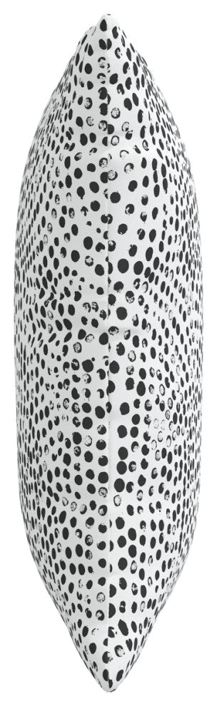 20" Outdoor Pillow Polyester Insert, Aussie Dot White