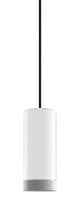 Novo Short - Luminous Ring - Acrylic Single Pendant - White Socket
