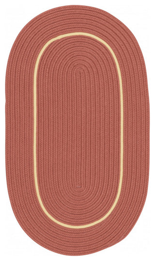 Colonial Mills Rug Lifestyle Accent Border Barn Red Oval