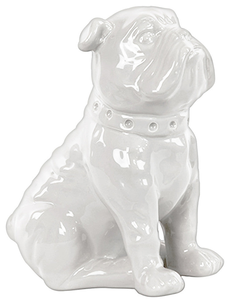 Ceramic Figurine, Gloss White