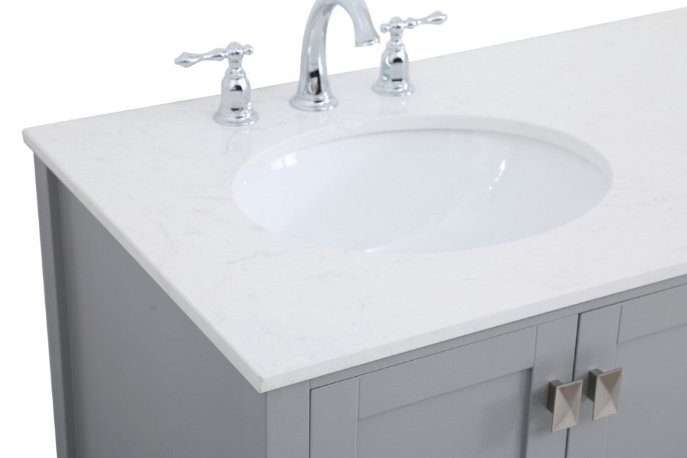 Isabel Grey 36" Single Sink Bathroom Vanity