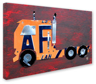 "Semi Truck" Canvas Art by Design Turnpike