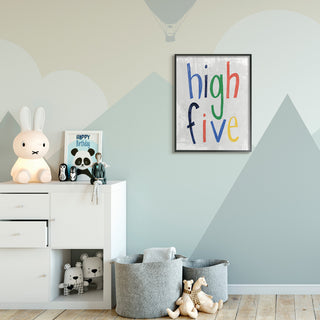 Kids High Five Colorful Word Design, 24"x30"