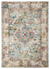 Safavieh Aria Ara183E Vintage/Distressed Rug, Beige/Blue, 5'1"x7'6"