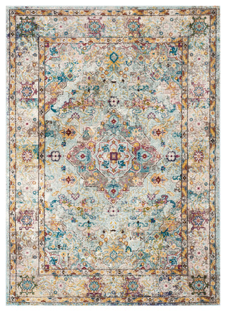 Safavieh Aria Ara183E Vintage/Distressed Rug, Beige/Blue, 5'1"x7'6"