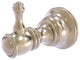 Carolina Robe Hook, Antique Pewter