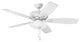 Hinkley Highland Illuminated Highland 52" Led Fan, Chalk White