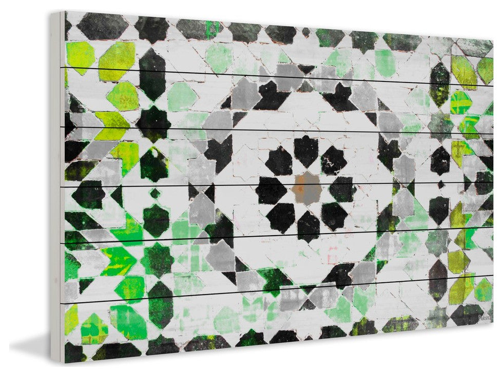 "Essaouira" Print on White Wood, 60"x40"