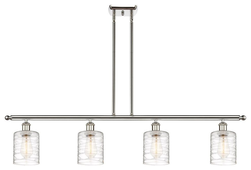 Cobbleskill 4 Light Island Light, Polished Nickel