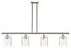 Cobbleskill 4 Light Island Light, Polished Nickel