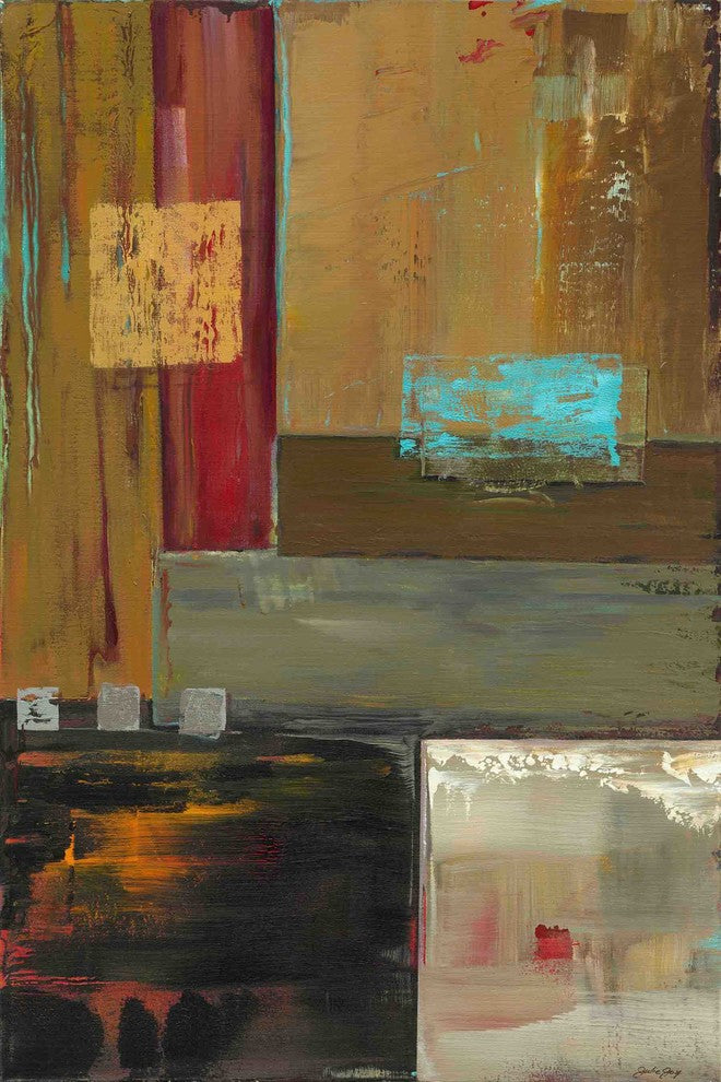 "Manifest Two" Painting Print on Wrapped Canvas by Julie Joy