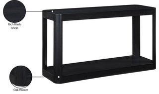 Reeves Table, Black, Coffee Table, Black, Console Table