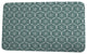 Goals, Gourds, and Gatherings Tufted Geometric Print Bath Mat, Green, 21"x34"
