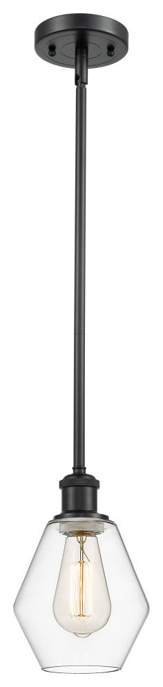 Innovations 516-1S-BK-G652-6-LED 1-Light Mini Pendant, Matte Black
