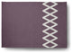 Zipper Stripe Chenille Rug