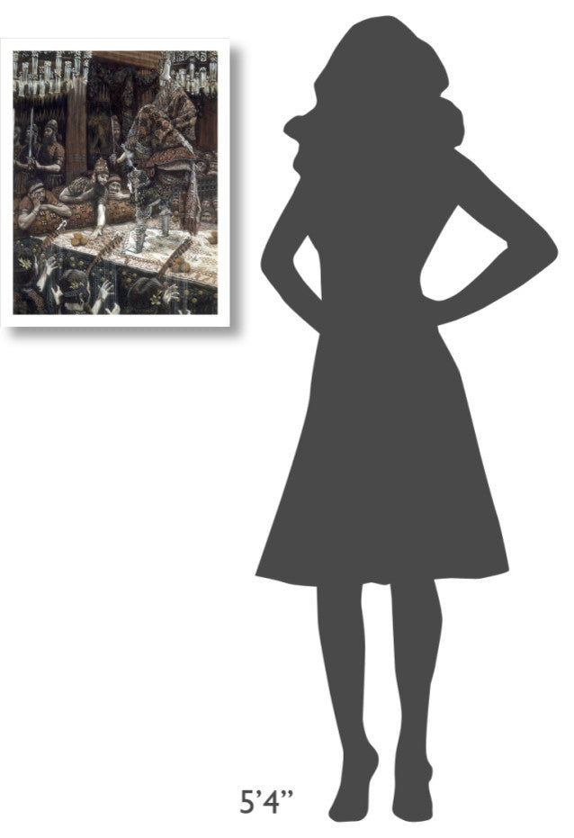 "Daughter of Herodias Dancing" Digital Paper Print by James Tissot, 19"x24"