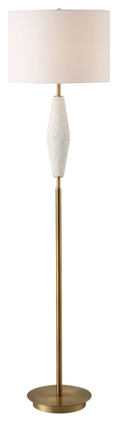 Uttermost Enigma Teal Blue Glass Buffet Lamp